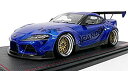 【中古】【輸入品 未使用】ignition model 1/43 パンデム Supra (A90) Blue Metallic 完成品