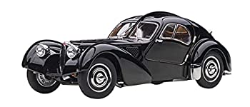 【中古】【輸入品・未使用】AUTOart 1/43 ブガッティ タイプ57SC アトランティック 1938 ブラック/ディスクホイール 完成品 50946