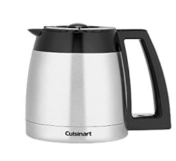 【中古】【輸入品・未使用】Cuisinart dcc-2400rc 12?- Cupステンレス保温カラフェ、ブラックホーム供給メンテナンスストア [並行輸入品]