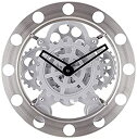 yÁzyAiEgpzKIKKERLAND(LbJ[h)Wall Clock + Gears fUC Vo[ o35.5~H10cm 1718