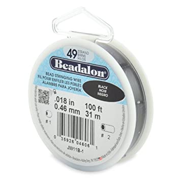 šۡ͢ʡ̤ѡBeadalon 49ȥ 0.018 (0.46mm) 100ե (30.5m) ֥åӡ...