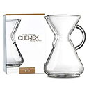 【中古】【輸入品・未使用】CHEMEX(ケメックス) ガラスハンドル コーヒーメーカー 10カップ(並行輸入品)
