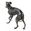 【中古】【輸入品・未使用】デザイン・トスカノ製 忠実なホイッペット犬 リアルな鋳鉄鋳造風 彫刻 彫像/ Design Toscano The Loyal Whippet Authentic Foundry Iron Casting