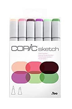 【中古】【輸入品 未使用】Copic Sketch Marker 6 Color Set Floral 1 by Copic Marker