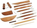 【中古】【輸入品・未使用】Jack Richeson Deluxe 12-Piece Pottery Tool Set with Storage Caniste...