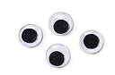 【中古】【輸入品・未使用】Paste-On Wiggle Eyes 8mm 18/Pkg-Black (並行輸入品)