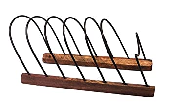 【中古】【輸入品・未使用】Primitive Country 木製&メタル レターホルダー オーガナイザー