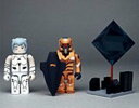 【中古】【輸入品・未使用】キューブリック 新世紀エヴァンゲリオン シリーズ2 3体セット KUBRICK