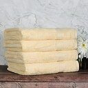 【中古】【輸入品・未使用】(Canary) - Superior Egyptian Cotton 4-Piece Bath Towel Set