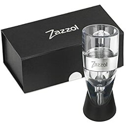 【中古】【輸入品・未使用】Zazzol ワイン エアレーター デキャンタ 高級アルミ製リング レギュラー (インポート)