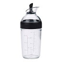 【中古】【輸入品・未使用】OXO ドレッシング シェーカー ボトル 200ml ブラック レシピ付