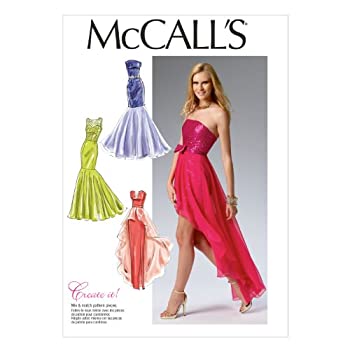 yÁzyAiEgpzMcCall Pattern Company M6838 Misses' Dress Sewing Template%J}% Size A5 by McCall Pattern Company