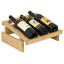 【中古】【輸入品・未使用】Wooden Mallet WRD3UN 3 Bottle Dakota Wine Display