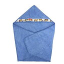 【中古】【輸入品・未使用】［フェイラー］ FEILER おくるみ/アフガン HOODED BATH TOWEL SVENNI AZURE [並行輸入品]