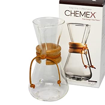 【中古】【輸入品・未使用】[ケメックス] CHEMEX コーヒーメーカー マシンメイド 3カップ用 ドリップ式 [並行輸入品]