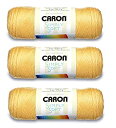 【中古】【輸入品・未使用】Bulk Buy: Caron Simply Soft Yarn Solids (3-Pack) Sunshine H97003-97...