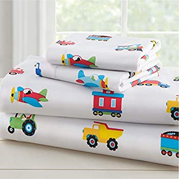 šۡ͢ʡ̤ѡOlive Kids Trains%% Planes%% Trucks Twin Sheet Set ...