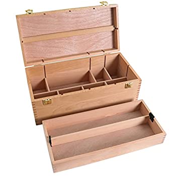 【中古】【輸入品 未使用】US Art Supply Artist Wood Pastel カンマ Pen カンマ Marker Storage Box with Drawer(s) (Large Tool Box) by US Art Supply