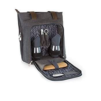 【中古】【輸入品・未使用】Picnic Time Sonoma Insulated Tote with Wine and Cheese Service for Two..