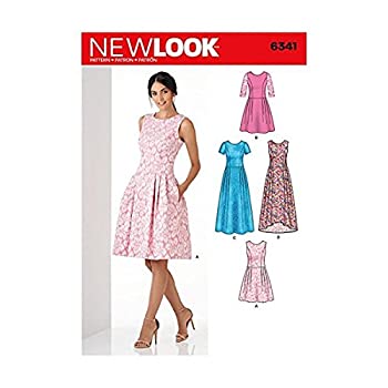 šۡ͢ʡ̤ѡNew Look Patterns UN6341A Misses' Dress%% A (6-8-10-12...