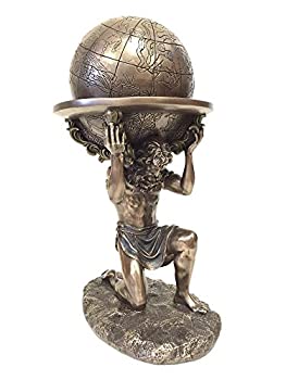 【中古】【輸入品・未使用】Greek Titan Atlas Carrying the World Statue