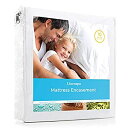 【中古】【輸入品・未使用】(Twin) - LINENSPA Zippered Encasement Waterproof%カンマ% Dust Mite Proof%カンマ% Bed Bug Proof Breathable Mattress Protector - Twin Size