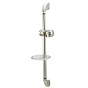 yÁzyAiEgpzKingston Brass KSX2528SG Designer Trimscape Showerscape Shower Slide Bar with Soap Dish%J}% Satin Nickel [sAi]