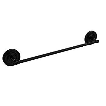 【中古】【輸入品・未使用】Allied Brass 18 Towel Bar Matte Black [並行輸入品]