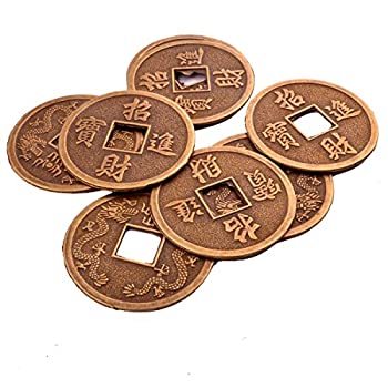 【中古】【輸入品・未使用】(イスイ)YISHUI 20PCS 風水 中国古銭 開運 コイン お守り 護符 feng shui Y1110 [並行輸入品]