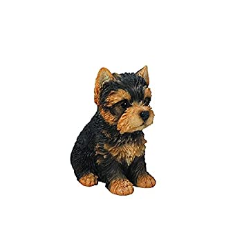 【中古】【輸入品・未使用】Hi-Line Gift Ltd 座っているヨークシャーテリア 子犬 65インチ