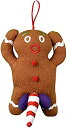 【中古】【輸入品・未使用】(Gingerbread Man) - Naughty Dirty Talking Gingerbread Man Christmas Tree Ornament and Gag Gift