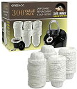 yÁzyAiEgpzGreenco 0017C 300 Disposable Replacement K-Cup Filters Compatible with Keurig K-Cup Coffee Machines%J}% Black by Greenco