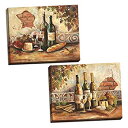 yÁzyAiEgpzBountifulC|fpȃC^AC`[YGrapes Vineyard Two 14x11in Hand-Stretched Canvases