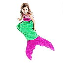 【中古】【輸入品・未使用】[ブランキーテール]Blankie Tails The Original Mermaid Tail Blanket BT000 [並行輸入品]