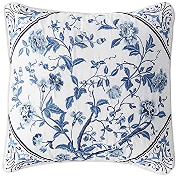 【中古】【輸入品・未使用】Laura Ashley美しいCharlotte 16インチ装飾枕???ブルー、ホワイト 【中古】【輸入品・未使用】Laura Ashley美しいCharlotte 16インチ装飾枕???ブルー、ホワイト