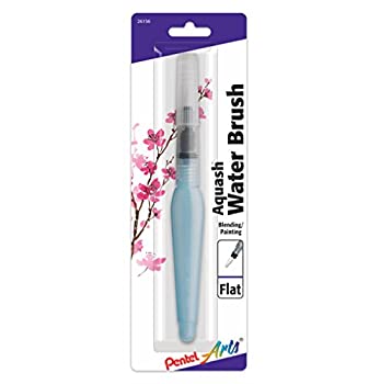 【中古】【輸入品・未使用】Pentel FRHMHBP Fine Point Water Brush Flat Tip