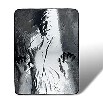 【中古】【輸入品・未使用】[ノース ウエスト]Northwest Star Wars Han Solo in Carbonite Fleece Throw Blanket 46 x 60 B01HN2BUYM [並行輸入品]