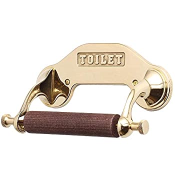 【中古】【輸入品・未使用】イタリア製 真鍮高級 トイレットペーパーホルダー(紙巻器)TOILET-PB
