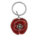【中古】【輸入品・未使用】Danforth???Remembrance Poppyピューターキーリング