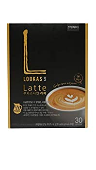 【中古】【輸入品・未使用】Namyang French Cafe LOOKAS 9 LATTE 447g (14.9 x 30 sticks)