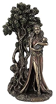 【中古】【輸入品・未使用】Danu Irish Triple Goddess of theトゥアハー・デ・ダナンDanann Bronze Finish Statue