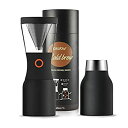 【中古】【輸入品・未使用】(Black) - Asobu Coldbrew Portable Cold Brew Coffee Maker With a Vacuum Insulated 1180ml Stainless Steel 18/8 Carafe Bpa Free (Black)