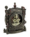 【中古】【輸入品・未使用】樹脂製炉棚時計 The Grand Machine スチームパンクスタイル ブロンズ仕上げ 炉棚時計 6.5 X 7.75 X 2.2...
