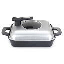 【中古】【輸入品・未使用】ALMA-OEM Induction Fresco Steam Grill Pan with Aluminum Mold アルミ鋳型付...