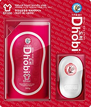 【中古】【輸入品 未使用】(ドービ) Dhobi Liquid Laundry Soap (Container Liquid Laundry Soap 2Pack (300ml x 2)) 並行輸入品