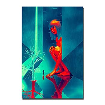 【中古】【輸入品・未使用】ブレードランナー2049年の映画2017のキャンバスポスター印刷の8×12インチ [並行輸入品]