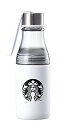 【中古】【輸入品・未使用】海外限定 スタバ ホワイトサニーストラップ ウォーターボトルタンブラー Starbucks White Sunny Strap Wat...