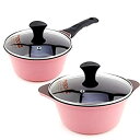 【中古】【輸入品・未使用】キッチンアートセラミックポットセットノンティック食器洗い機用安全調理器具セット、ノンティックポットとパンセット、サーモスポットヒートイ