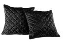 【中古】【輸入品・未使用】Chezmoi Collection Nina プレミアムヘビーベルベットモダンダイヤモンドパターン装飾正方形スローピロークッションカ...