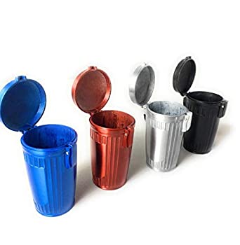 【中古】【輸入品・未使用】BB INC ミニチュアメタルゴミ箱/ゴミ箱 キャップ付き 灰皿 シガレットセー..